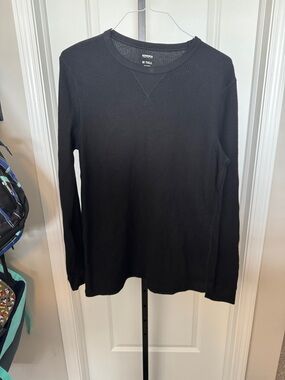 Sonoma Black Men's Thermal Waffle Long Sleeve